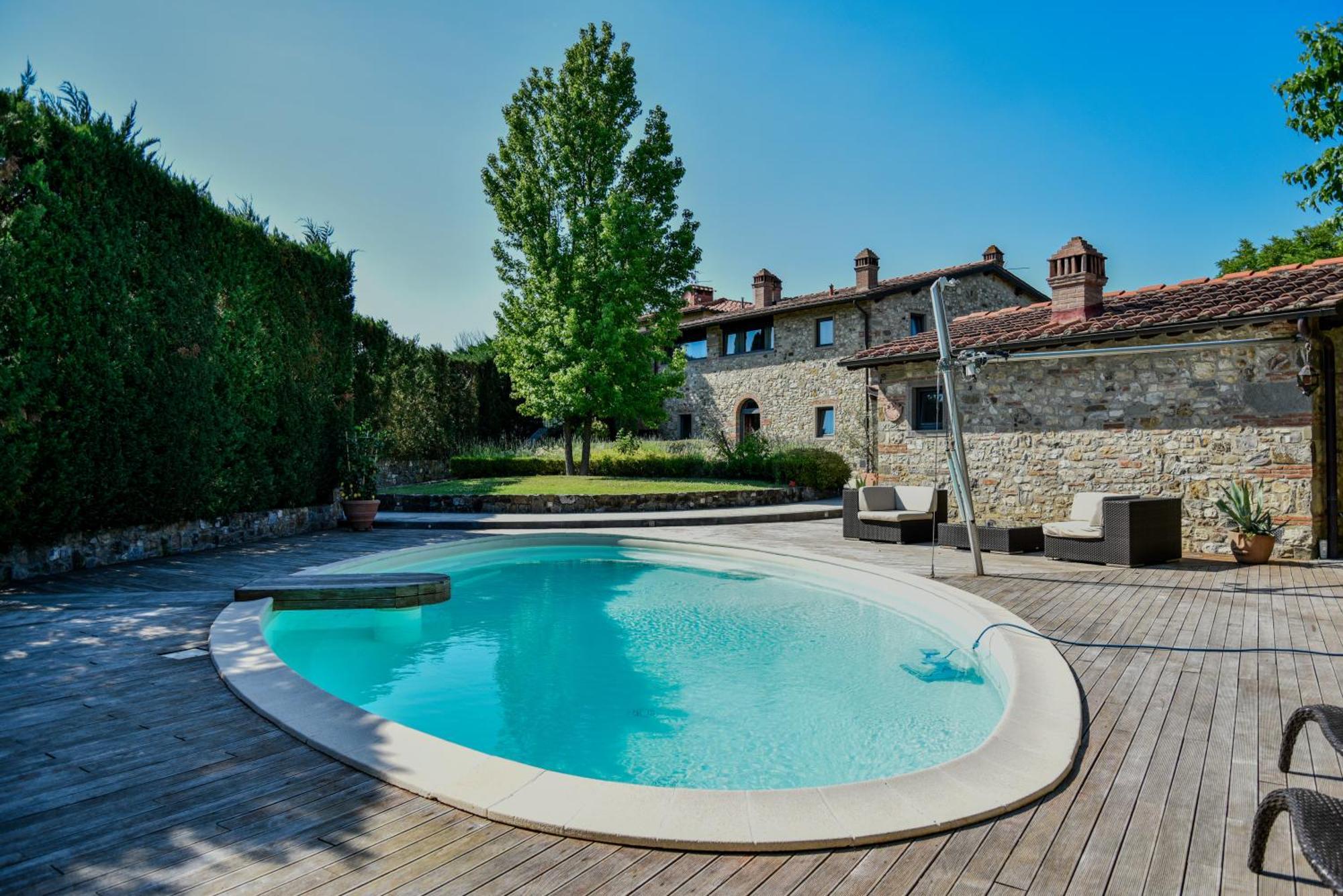 Appartamento In Villa Con Piscina - Mhateria Relais Rignano sullʼArno Екстериор снимка
